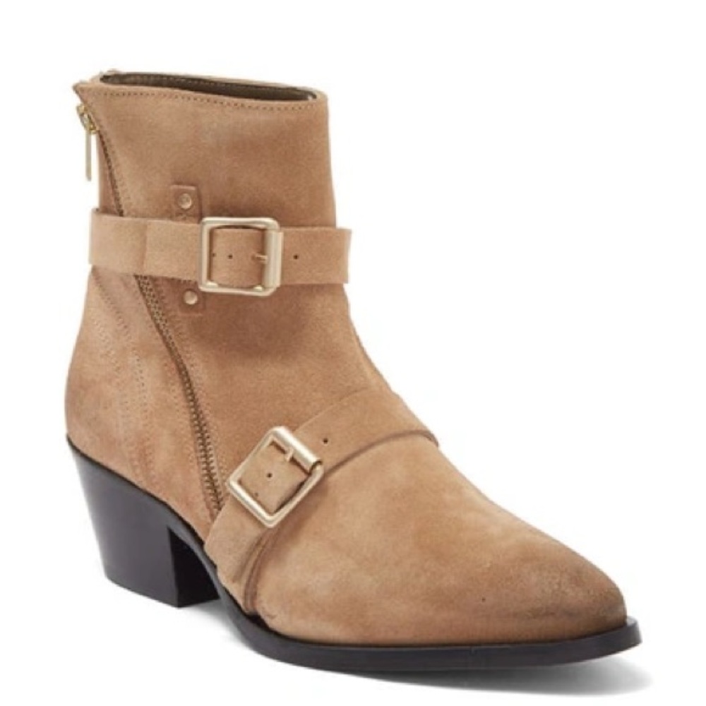 All Saints lior suede boots